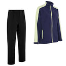 ProQuip Aqualite Pro Rain Waterproof Suit - Navy/Shadow Lime/Black