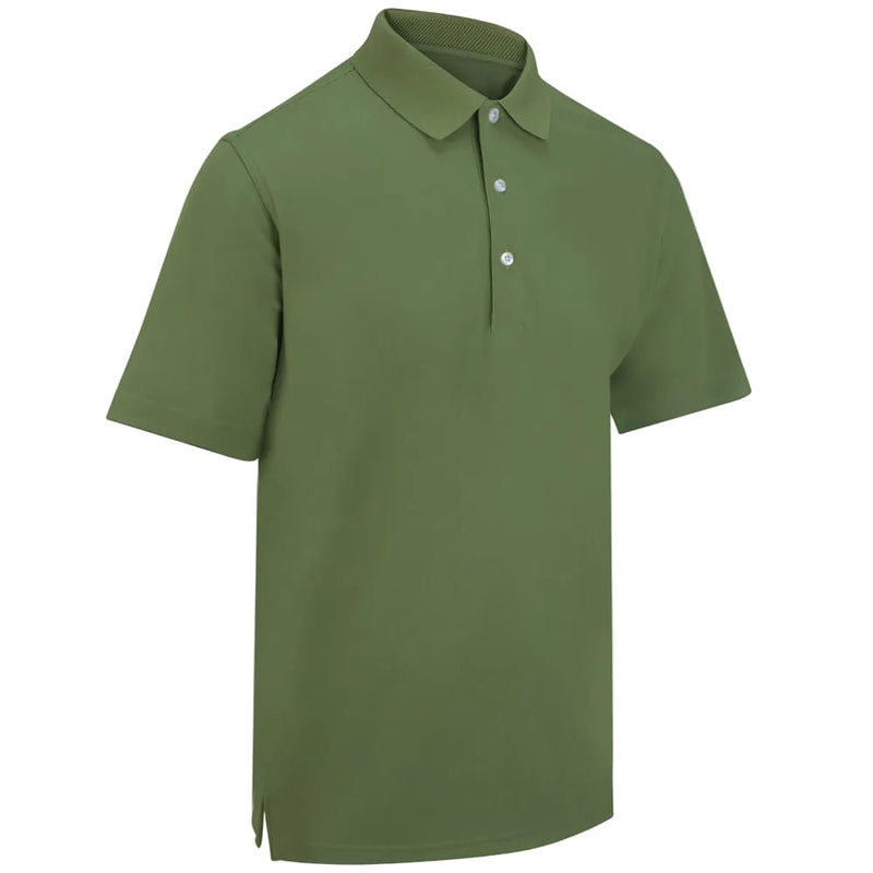 ProQuip Pro Tech Plain Polo Shirt - Dill