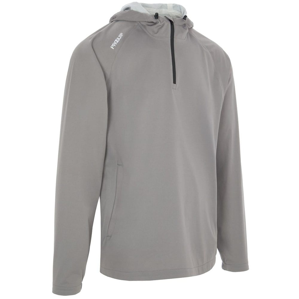 ProQuip ProPac Lite Hooded Packable Waterproof Jacket - Quiet Shade/Bl