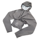 ProQuip ProPac Lite Hooded Packable Waterproof Jacket - Quiet Shade/Black