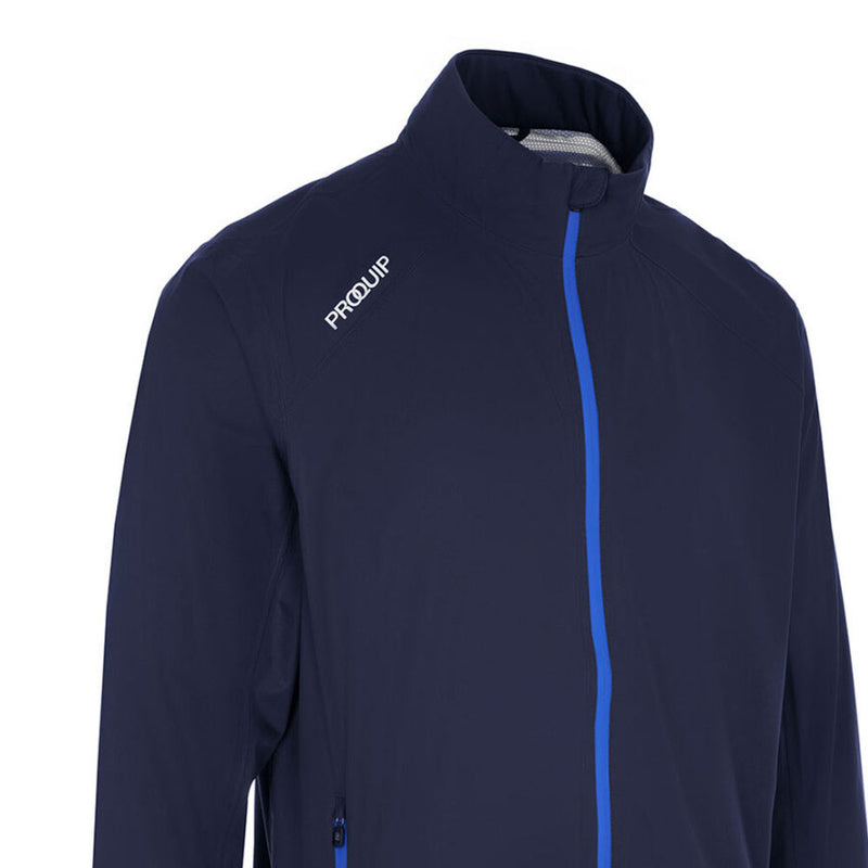 ProQuip ProPac Lite Packable Waterproof Jacket - Navy/Magnetic Blue