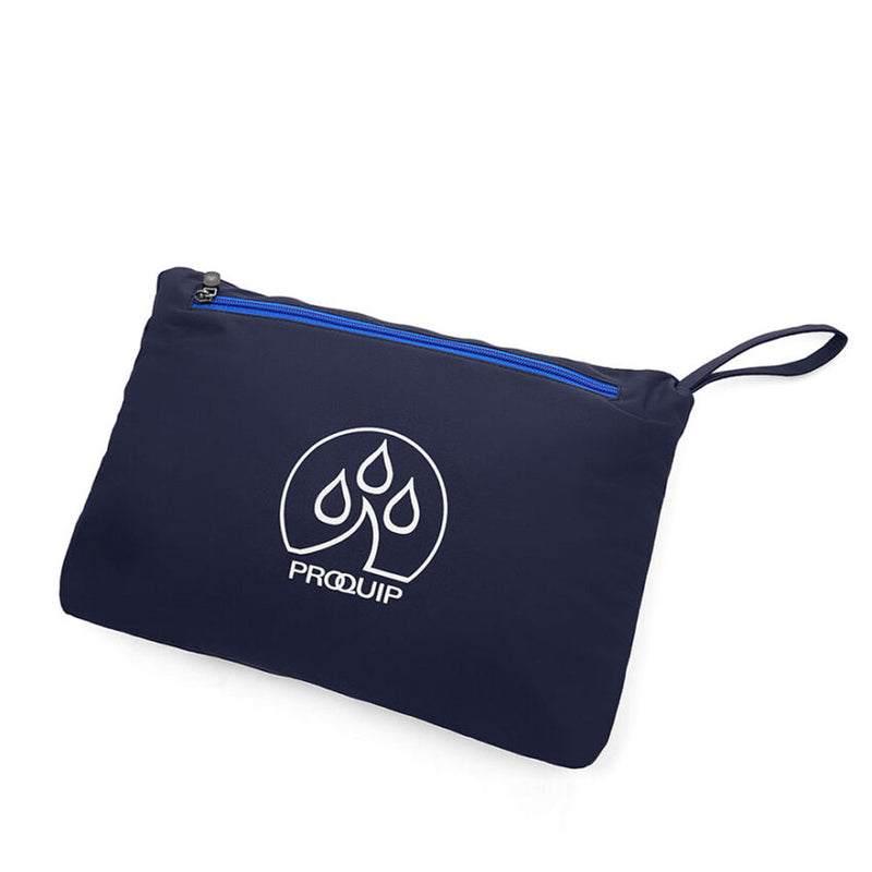 ProQuip ProPac Lite Packable Waterproof Jacket - Navy/Magnetic Blue