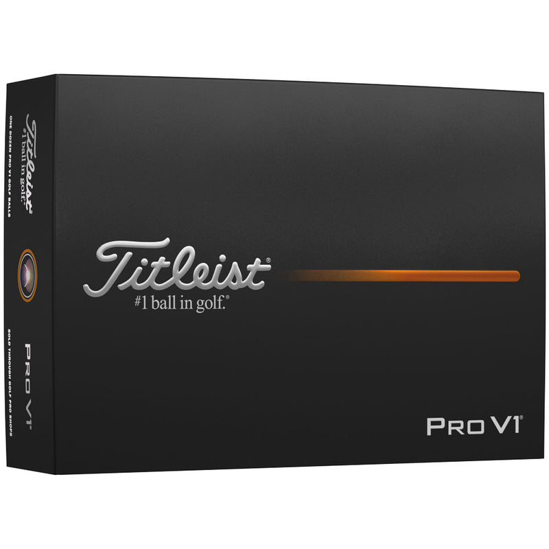 Titleist Pro V1 Golf Balls - FREE Personalisation - White - 12 Pack