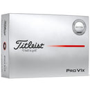 Titleist Pro V1x Enhanced Alignment Golf Balls - FREE Personalisation - White - 12 Pack