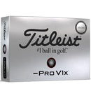 Titleist Pro V1x Left Dash Enhanced Alignment Golf Balls - White - 12 Pack