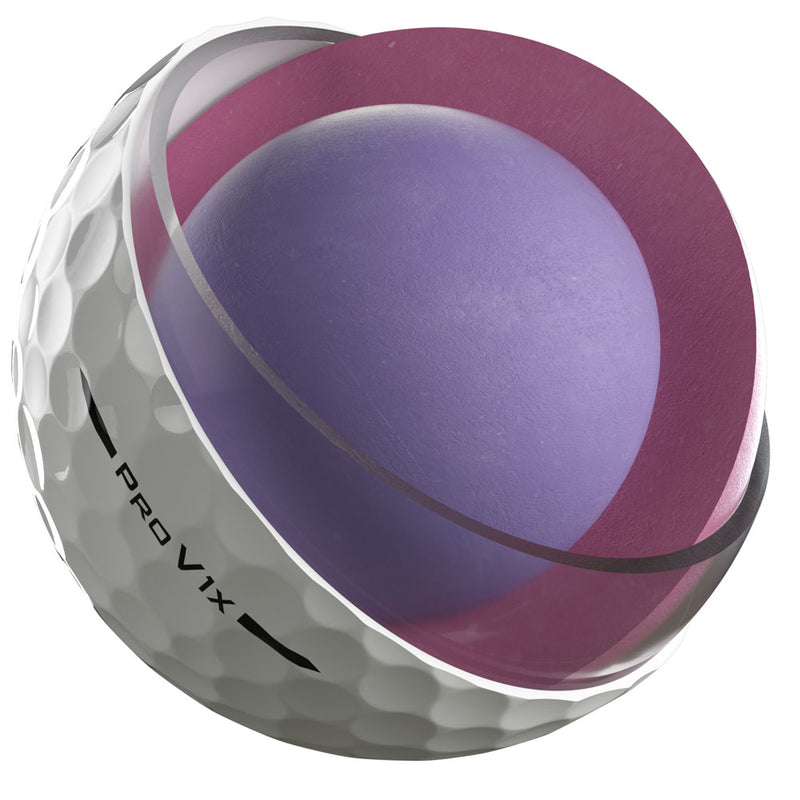 Titleist Pro V1x Golf Balls - FREE Personalisation - White - 12 Pack