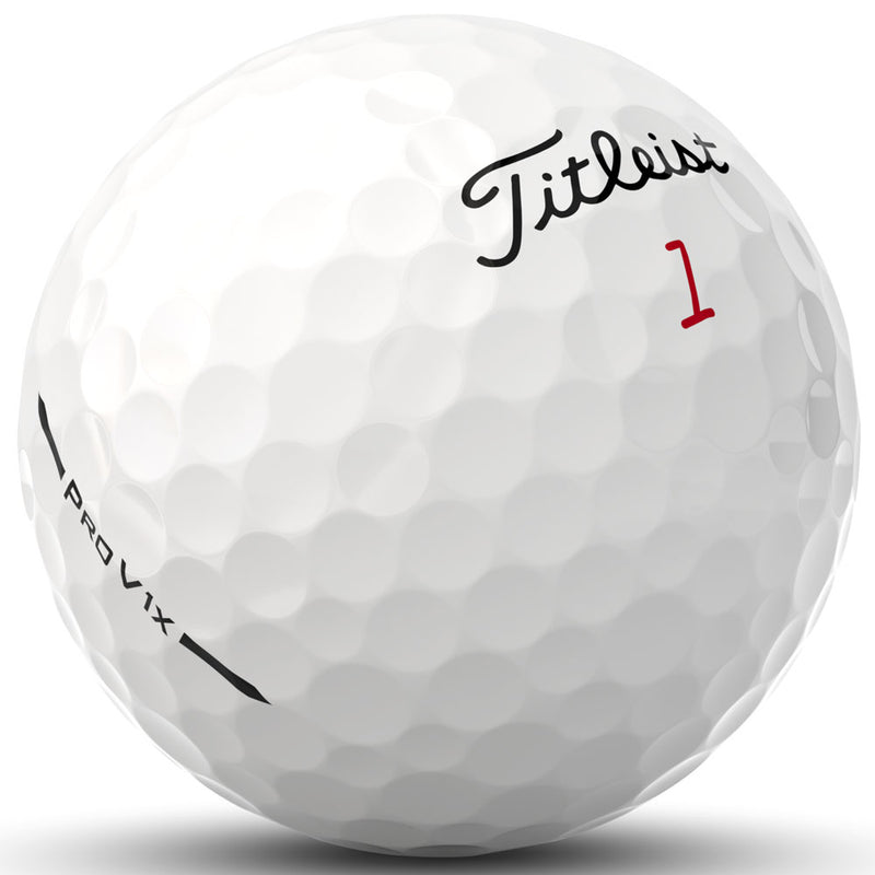 Titleist Pro V1x Golf Balls - FREE Personalisation - White - 12 Pack