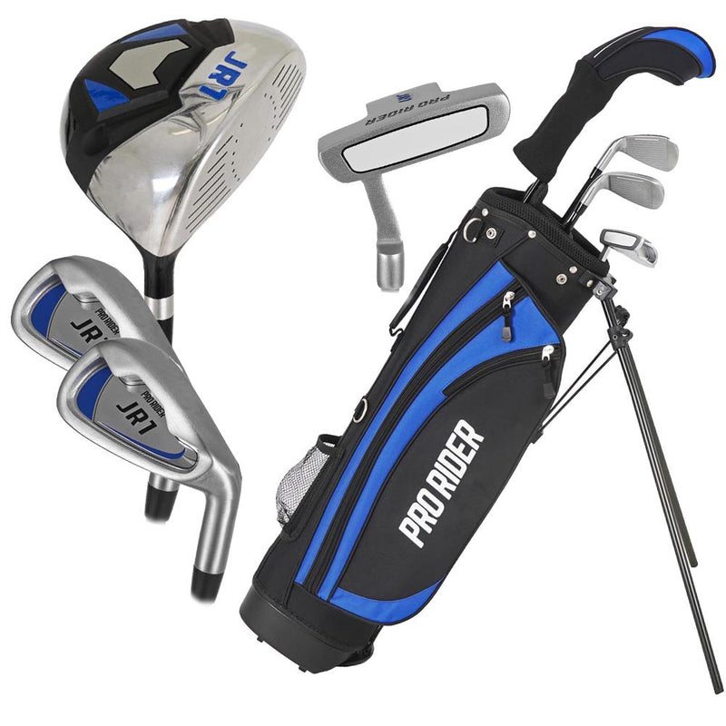 Pro Rider JR1 Golf Junior 5-Piece Package Set - 9-11 Years - Blue