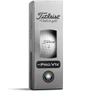 Titleist Pro V1x Left Dash Enhanced Alignment Golf Balls - White - 3-Ball Sleeve