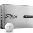Titleist Pro V1x Left Dash Enhanced Alignment Golf Balls - White - 12 Pack