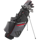 Wilson Profile Platinum 11-Piece Stand Bag Package Set - Steel