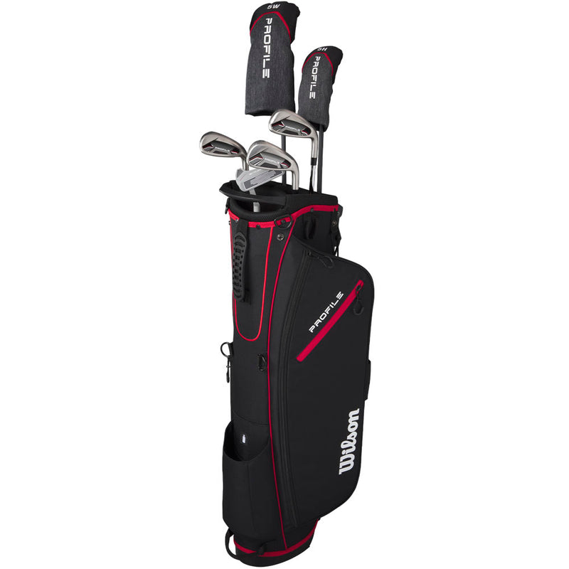 Wilson Profile 7-Piece Stand Bag Half Package Set - Graphite