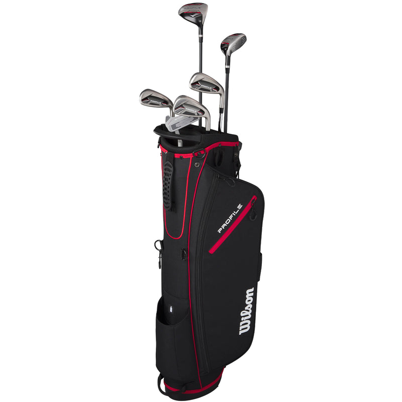 Wilson Profile 7-Piece Stand Bag Half Package Set - Graphite