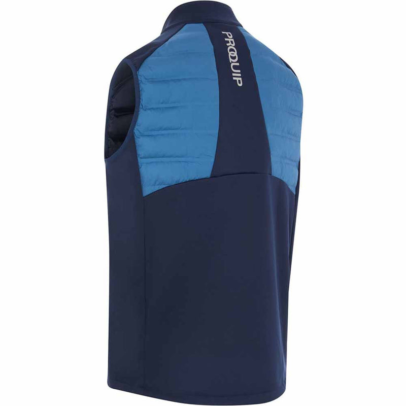 ProQuip Helm Quilt Gilet - Navy/Mid Blue