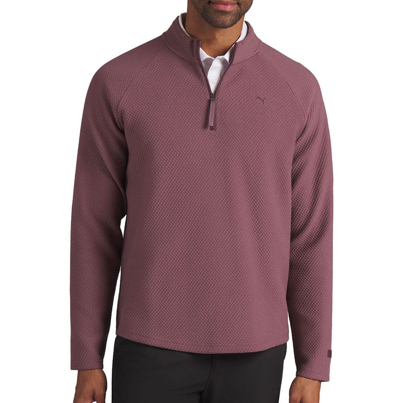 Puma Boulder 2.0 1/4 Zip Pullover - Rich Cocoa