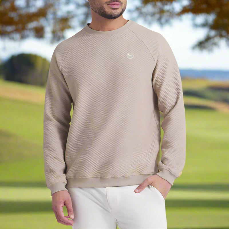 Puma Boulder 2.0 Crewneck - Ice Coffee