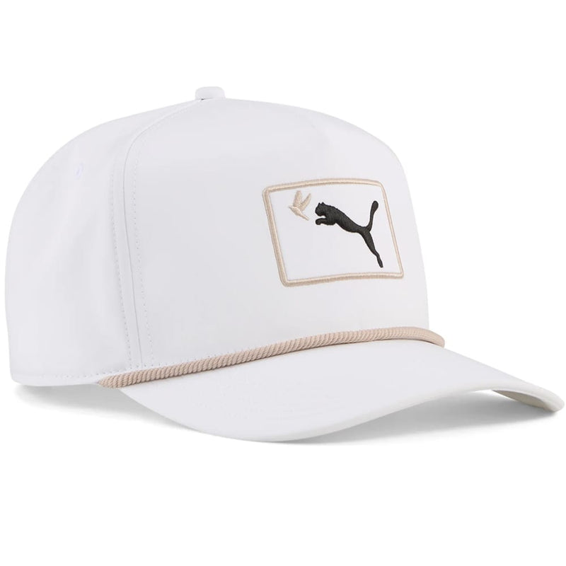 Puma Chasing Birdies Rope Cap - White Glow/Puma Black/Birch