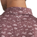 Puma Cloudspun Apres Polo Shirt - Rich Cocoa