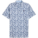 Puma Cloudspun Carmela Floral Polo Shirt - White Glow/Haute Tropic