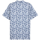 Puma Cloudspun Carmela Floral Polo Shirt - White Glow/Haute Tropic