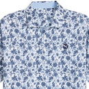 Puma Cloudspun Carmela Floral Polo Shirt - White Glow/Haute Tropic