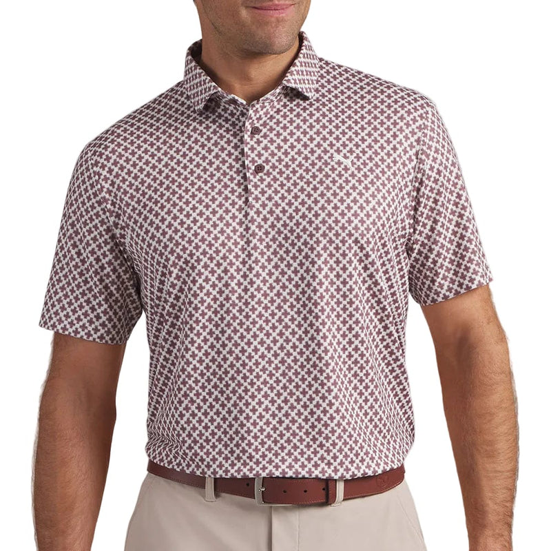 Puma Cloudspun Club Polo Shirt - Rich Cocoa