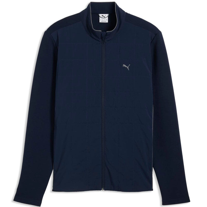 Puma Cloudspun Fleece Hybrid Jacket - Deep Navy