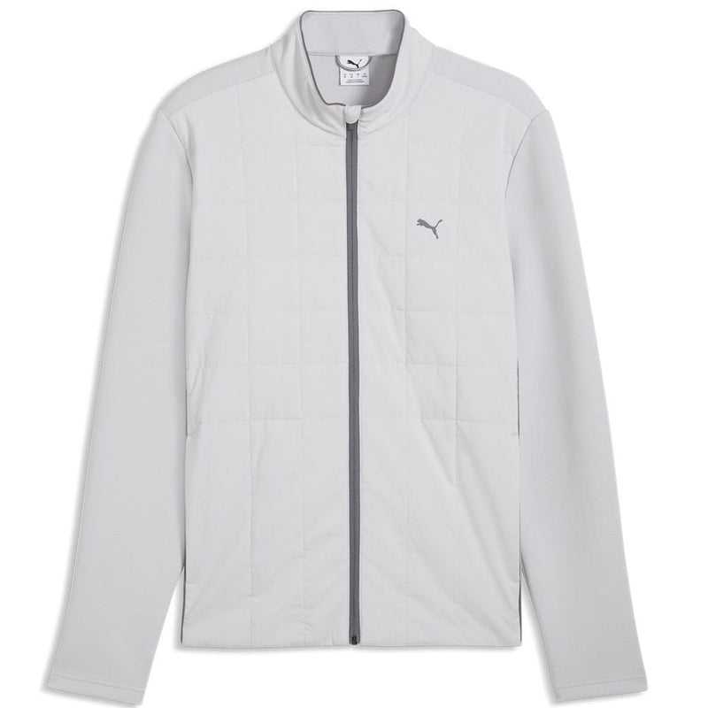 Puma Cloudspun Fleece Hybrid Jacket - Platino Gray