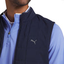 Puma Cloudspun Fleece Hybrid Vest - Deep Navy
