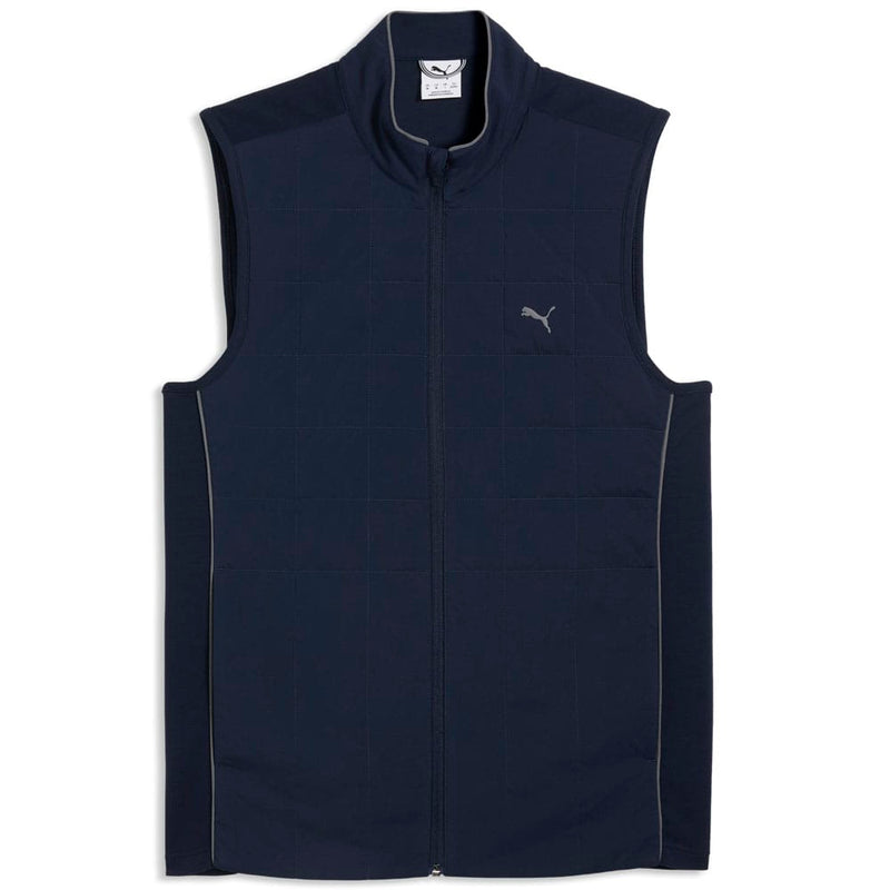 Puma Cloudspun Fleece Hybrid Vest - Deep Navy
