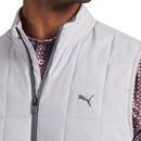 Puma Cloudspun Fleece Hybrid Vest - Platino Gray