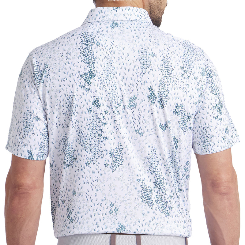 Puma Cloudspun Garden Polo Shirt - White Glow