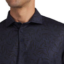 Puma Cloudspun Marine Botanical Polo Shirt - Puma Black