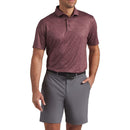 Puma Cloudspun Marine Botanical Polo Shirt - Rich Cocoa