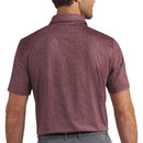 Puma Cloudspun Marine Botanical Polo Shirt - Rich Cocoa
