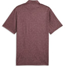 Puma Cloudspun Marine Botanical Polo Shirt - Rich Cocoa