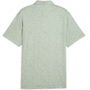 Puma Cloudspun Marine Botanical Polo Shirt - Soft Grass