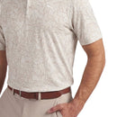 Puma Cloudspun Marine Botanical Polo Shirt - Warm White