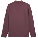 Puma Cloudspun Midweight Long Sleeve Polo Shirt - Rich Cocoa