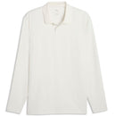 Puma Cloudspun Midweight Long Sleeve Polo Shirt - Warm White