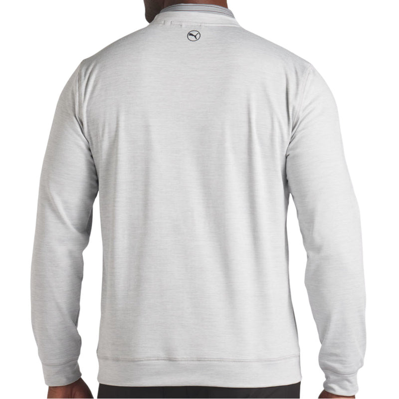 Puma Cloudspun Patch Crewneck Sweater - Ash Gray Heather