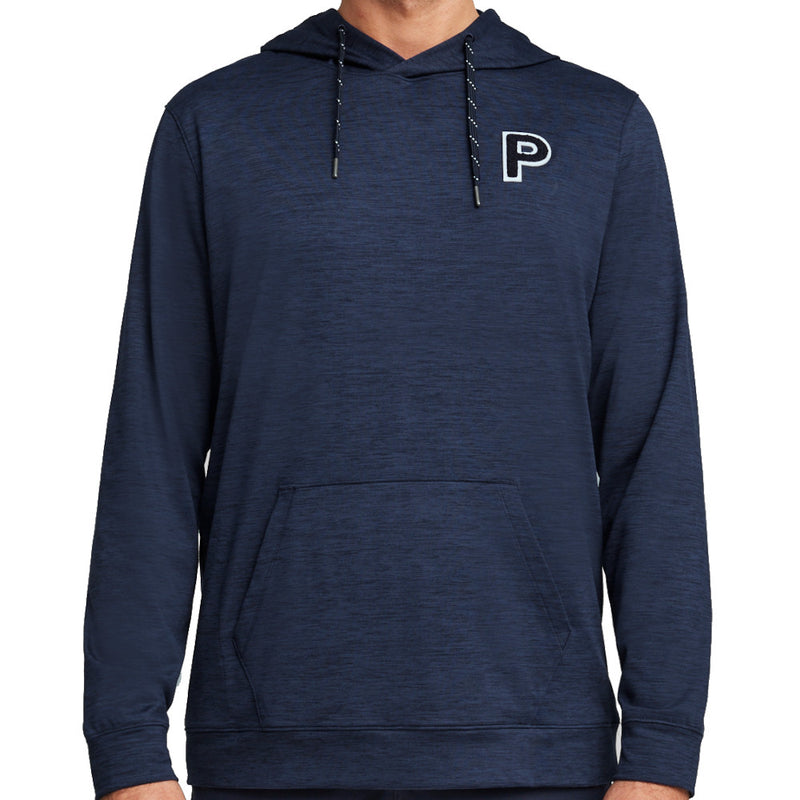 Puma Cloudspun Patch Hoodie - Deep Navy Heather