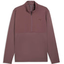 Puma Cloudspun Tech Hybrid 1/2 Zip Pullover - Rich Cocoa