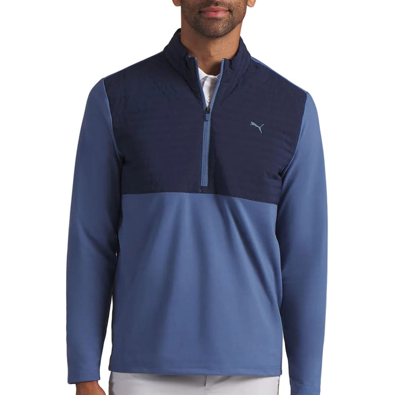 Puma Cloudspun Tech Hybrid 1/2 Zip Pullover - Deep Navy