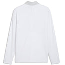 Puma Cloudspun Tech Hybrid 1/2 Zip Pullover - White Glow/Platino Gray