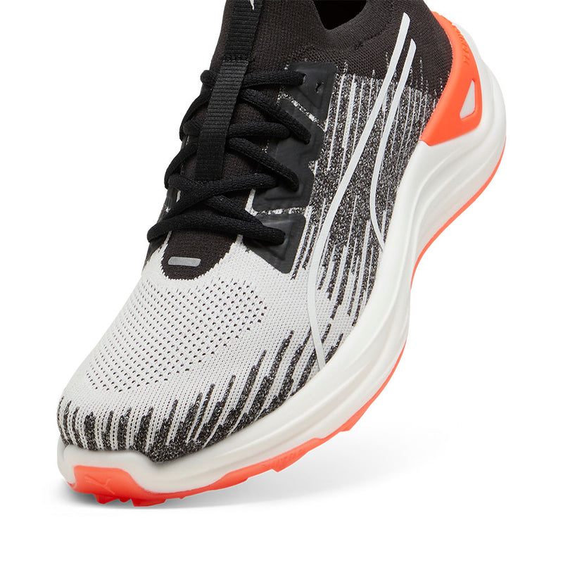 Puma red white and black shoes deals