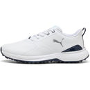 Puma Fusion Grip 6 Evo Waterproof Spikeless Shoes - Puma White/Puma Silver