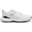 Puma Fusion Grip 6 Evo Waterproof Spikeless Shoes - Puma White/Puma Silver