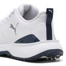 Puma Fusion Grip 6 Evo Waterproof Spikeless Shoes - Puma White/Puma Silver