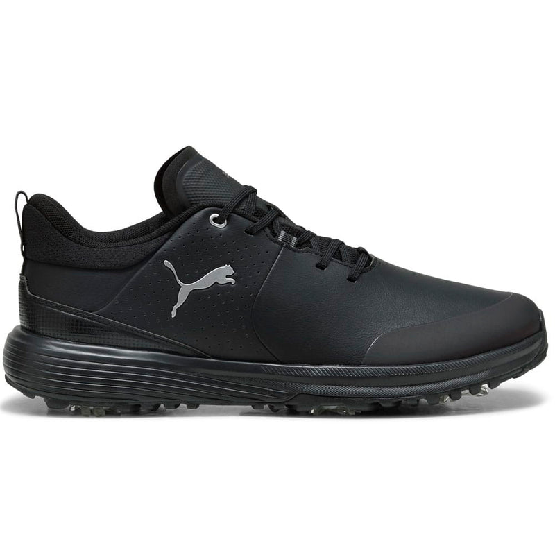 Puma Fusion Grip ST Waterproof Spiked Shoes - Puma Black/Puma Silver/Puma Black